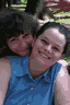 Jen with Mee Maw at Wildwood park