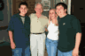 Joe, my dad, Katie and Andrew 2001